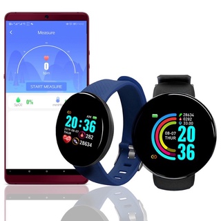 D18/ Y56 relógio inteligente，relógio bluetooth redondo