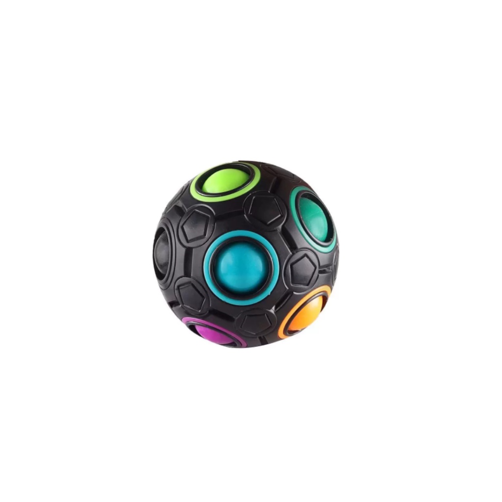 Cubo Mágico Esfera Bola Fidget Toys Puzzle Rainbow Ball Moyu Quebra Cabeça  Bola Arco Iris Mágico Anti Estresse - DengoToys - Brinquedos e Muito Mais!