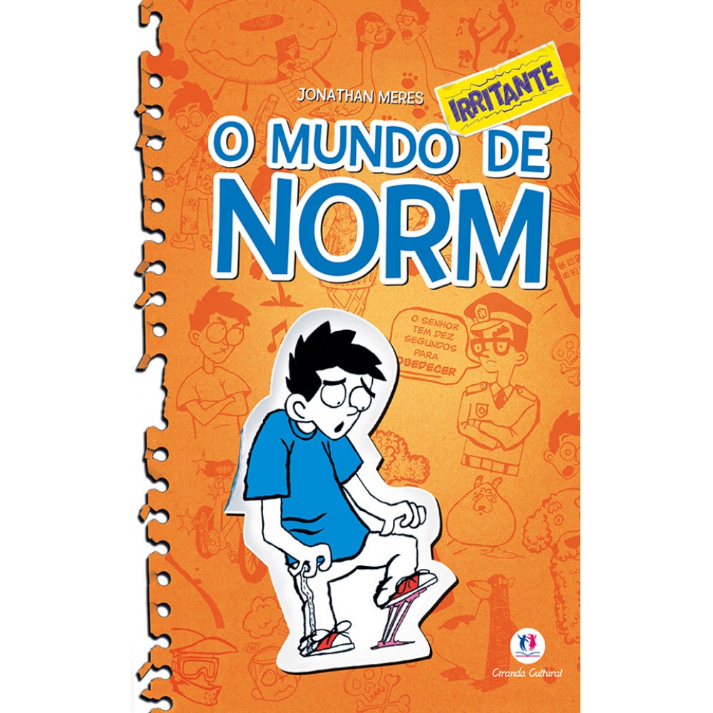 Livro - O mundo Norm - O mundo irritante de Norm - Livro 2 - Capa comum
