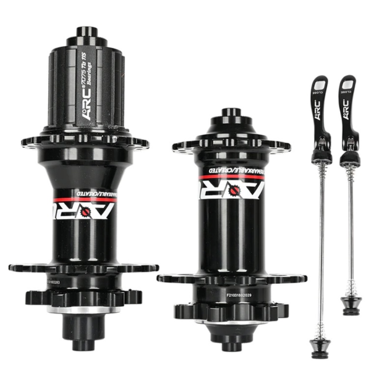 Par Cubos Arc 28f 32f 36f Furos Leve Cubo rolamentado Barulho Padrão Koozer com blocagem 8v a 12v