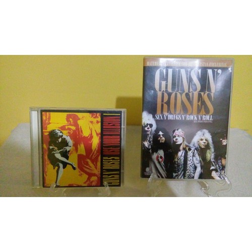 Cd Dvd Use Your Ilusion Appetite Destruction Sex Drugs Rock roll - Guns Roses