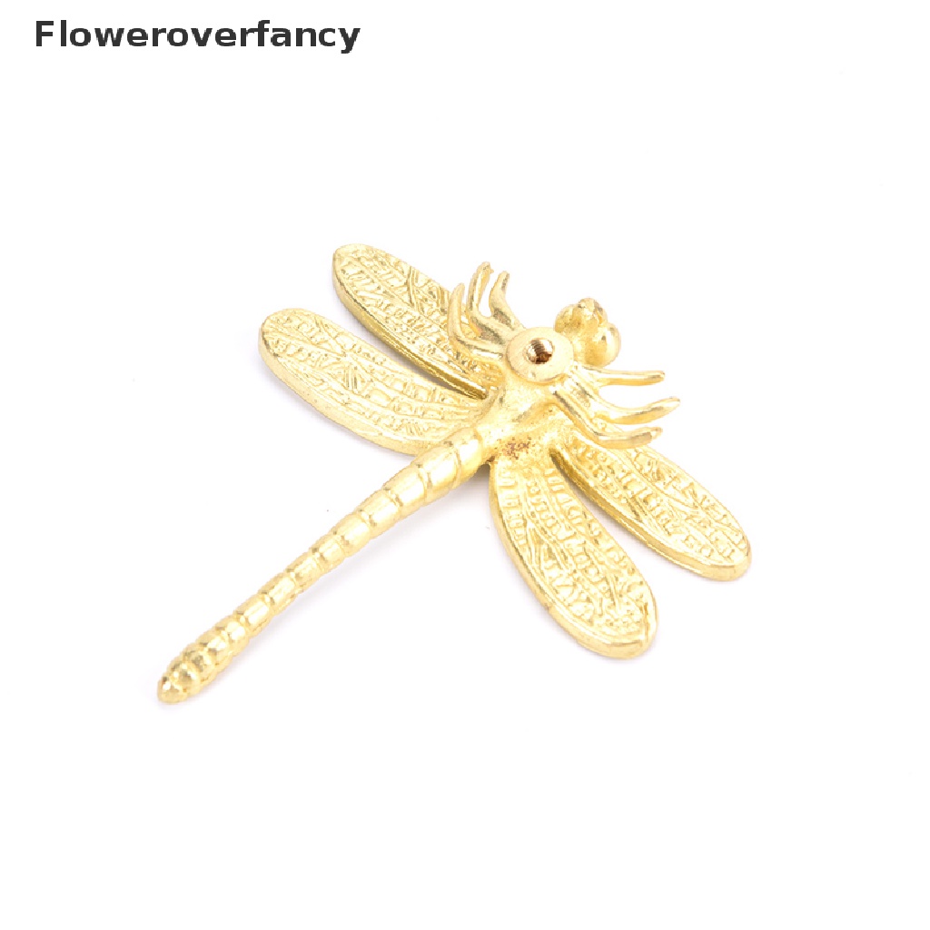 FFBR Maçaneta De Latão Libélula Simples Armário Nórdico Ouro Gaveta De Cobre Puro em Oferta na Shopee