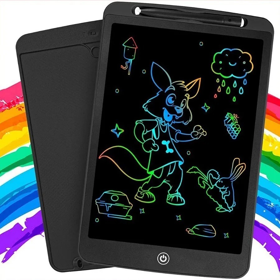 Tablet Infantil LCD Lousa Mágica Escrita Colorida Para Desenho e Estudo 8,5″