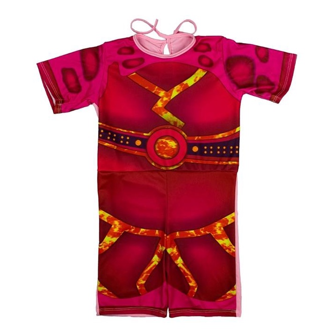 Fantasia Lavagirl Infantil Curta em Oferta na Shopee