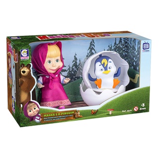 Boneca Masha e o Pinguim Original Cotiplas