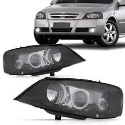 Farol Astra 2003 2004 2005 2006 2007 2008 2009 2010 2011 2012 Foco Duplo Máscara Negra
