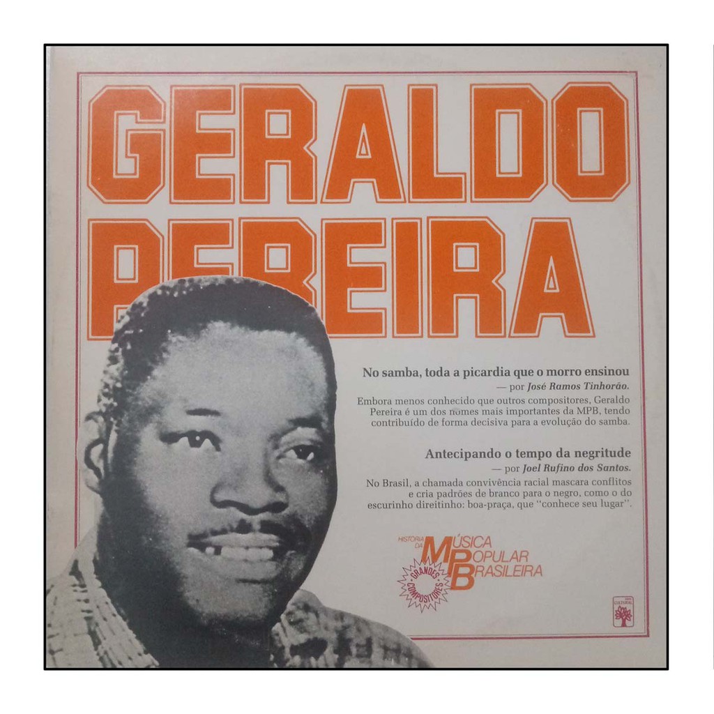 LP - Geraldo Pereira - História da Música Popular Brasileira Grandes Compositores