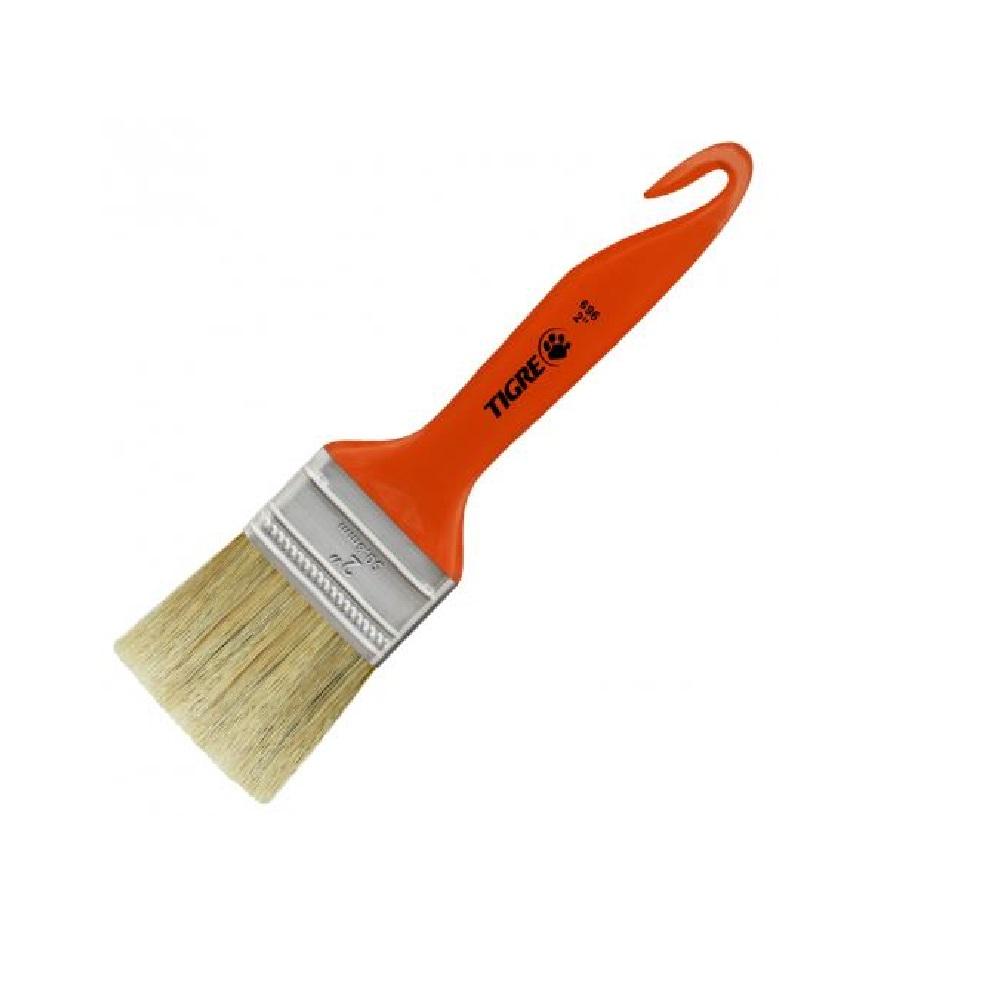 Pincel Trincha Para Pintura Tigre Media 696 2 Polegadas Cerda Branca ...