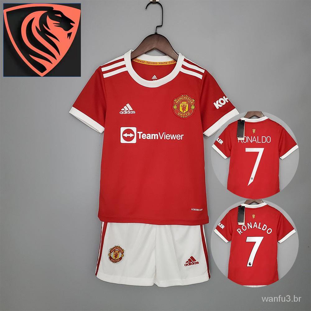 adidas Manchester United 22/23 Home Mini Kit - Red