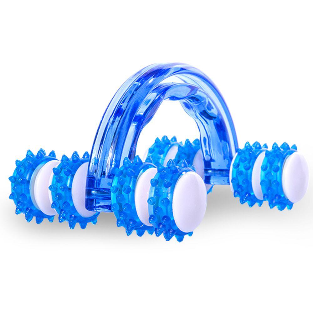 Massageador Manual Roller PS Relaxamento T151 Azul Acte em Oferta na Shopee