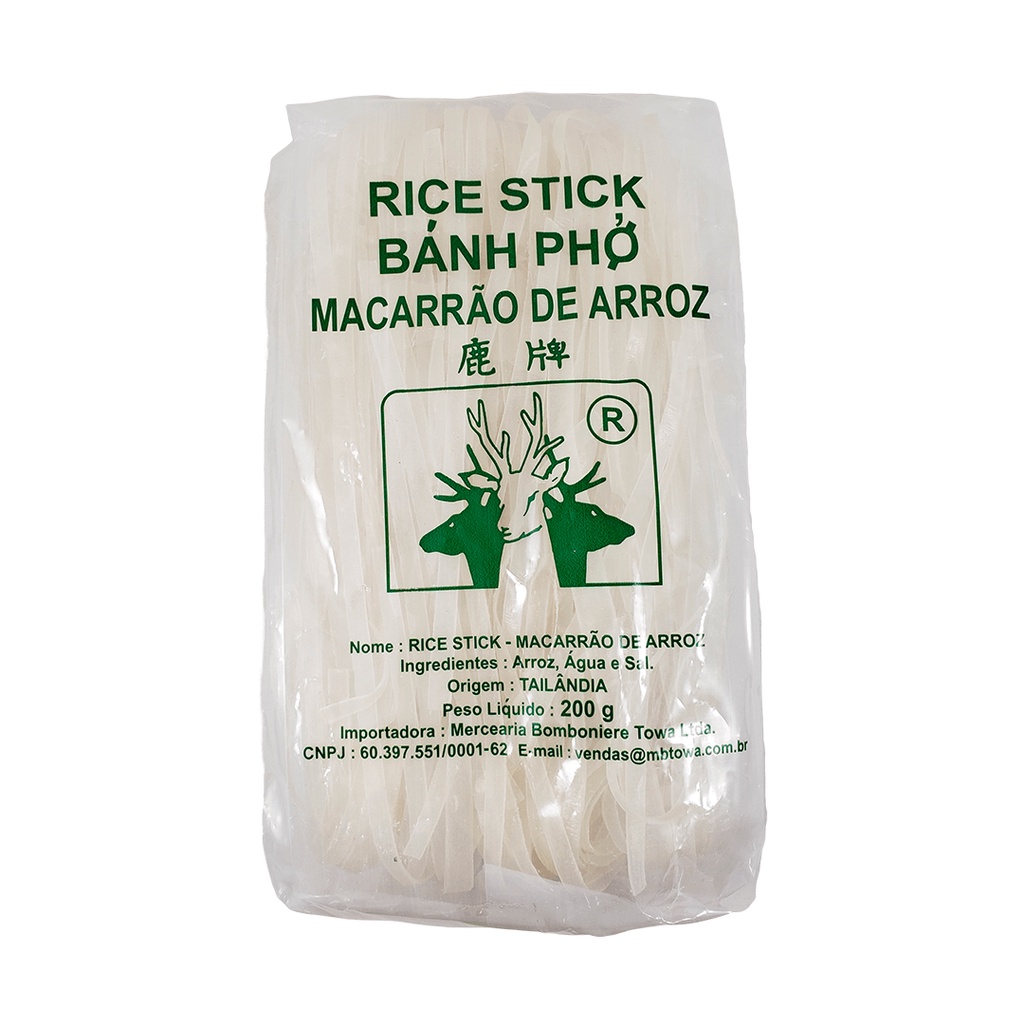 Macarrão de arroz Banh Pho 5 mm 200 g