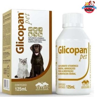 Suplemento Vitamínico Glicopan Pet 125ml