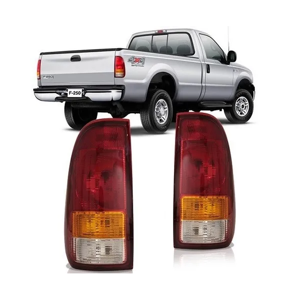 Lanterna Traseira F250 99 01 02 03 04 05 á 11 Tricolor
