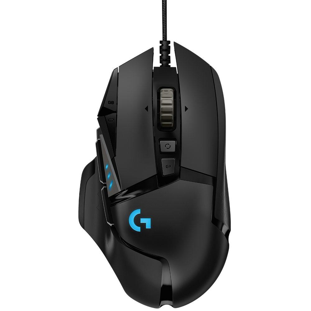 Mouse Gamer Logitech Hero G Series G502 Preto