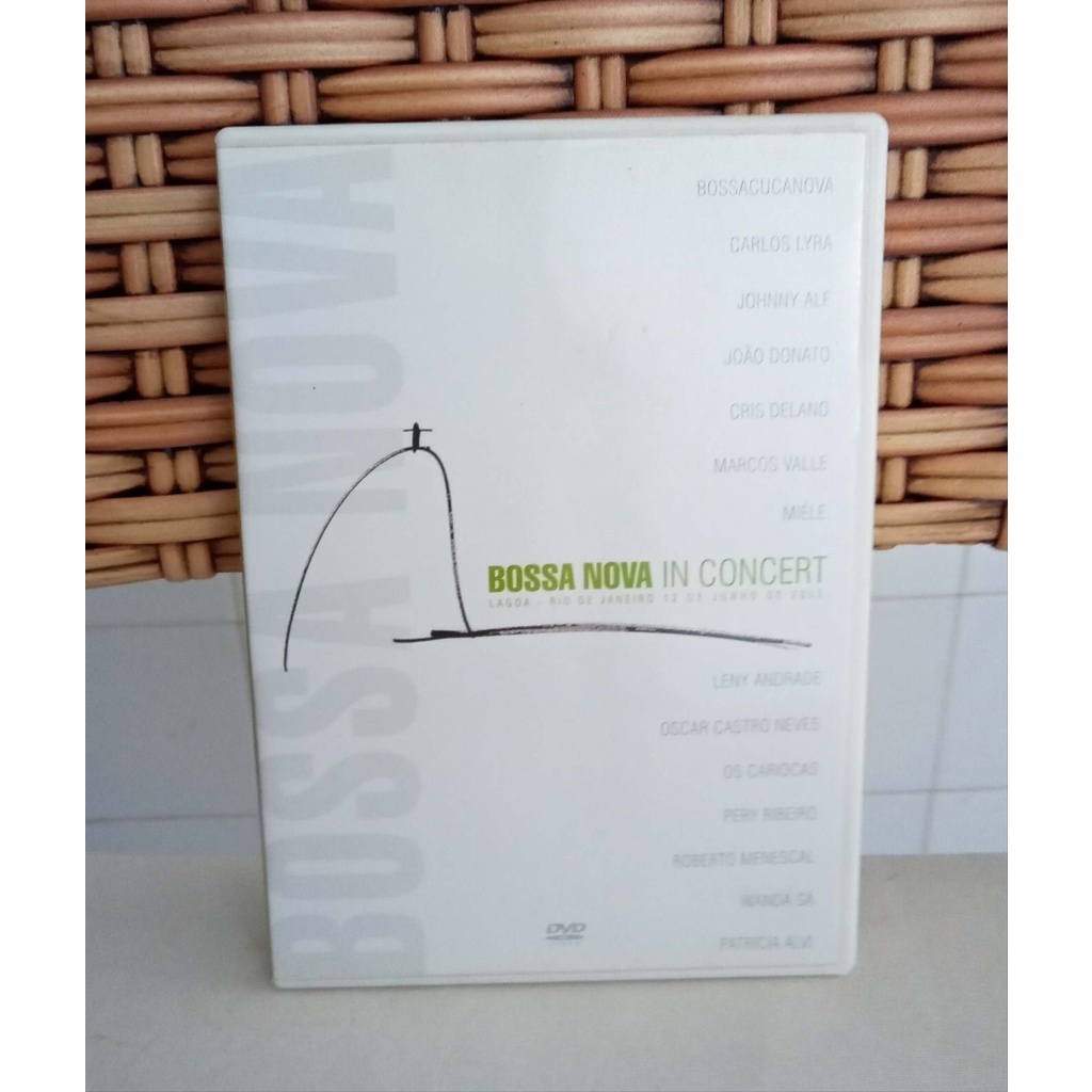 DVD Bossa Nova In Concert - com Marcos Valle João Donato Johnny Alf Oscar Castro Neves