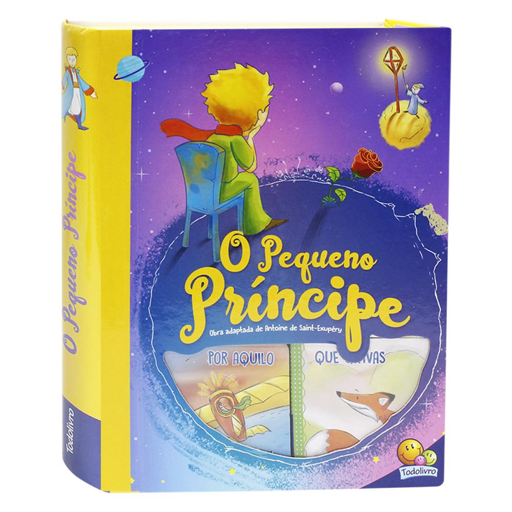 Box Livro Infantil para Crianças e Bebês - O PEQUENO PRÍNCIPE (Box com 6 Livrinhos)
