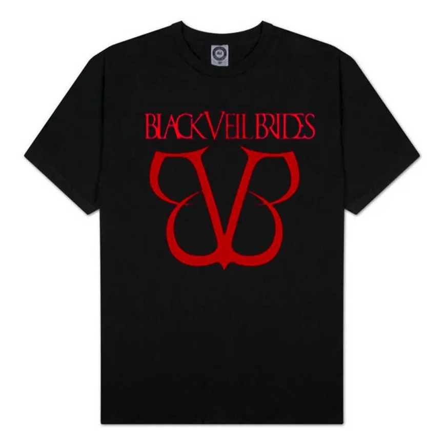 Camiseta Black Veil Brides - Logo Masculina