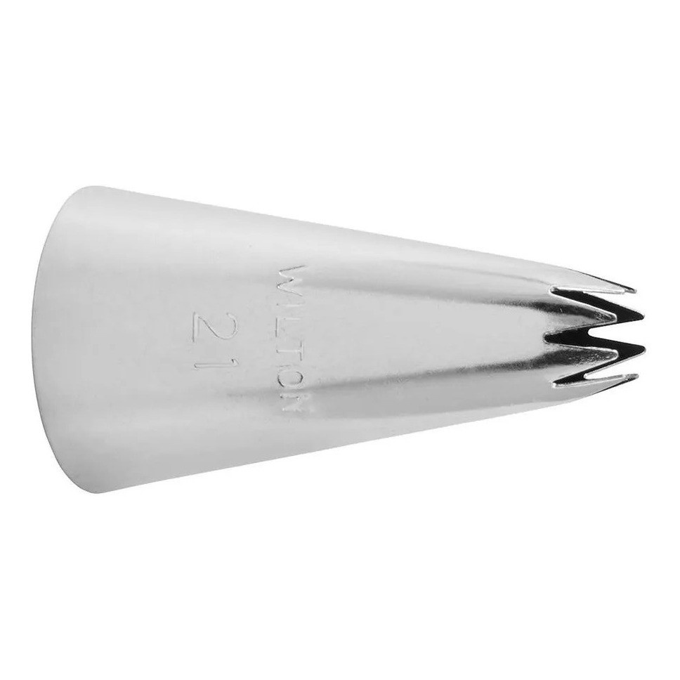 Bico De Confeitar Wilton 21 Pitanga Aberta Original Pequeno