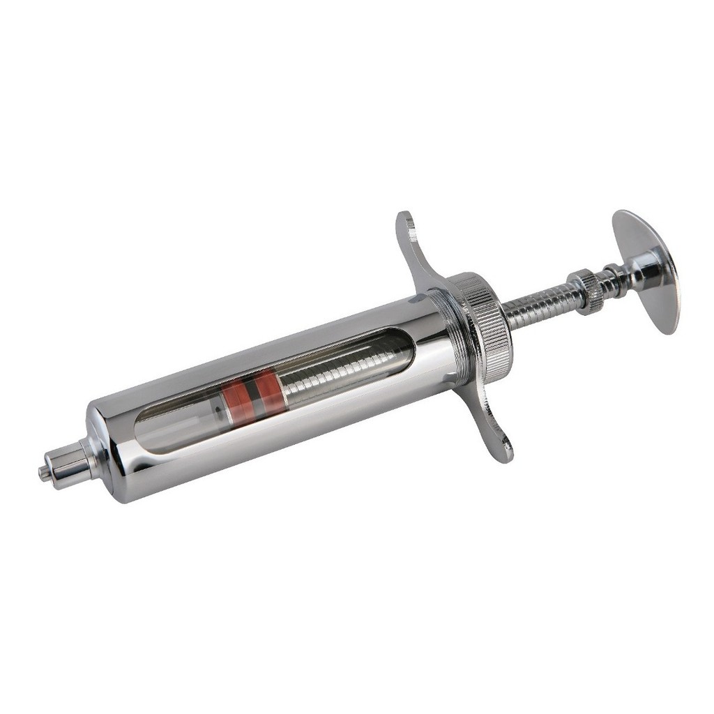 Vacinadora De Metal Com Barra De Regulagem 30 Ml em Oferta na Shopee