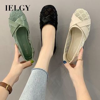 IELGY Sapato Feminino De Renda Com Sola Flexível/Superfície De Malha Para Ventilação