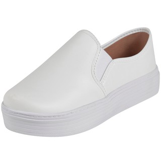 Slip On Casual Tênis Via Mariza Básico Branco