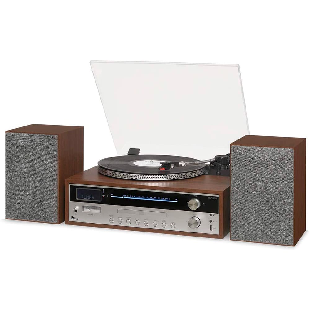 Vitrola Toca Discos Vinil Bluetooth 2 Caixas Acústicas Raveo Orpheus ...