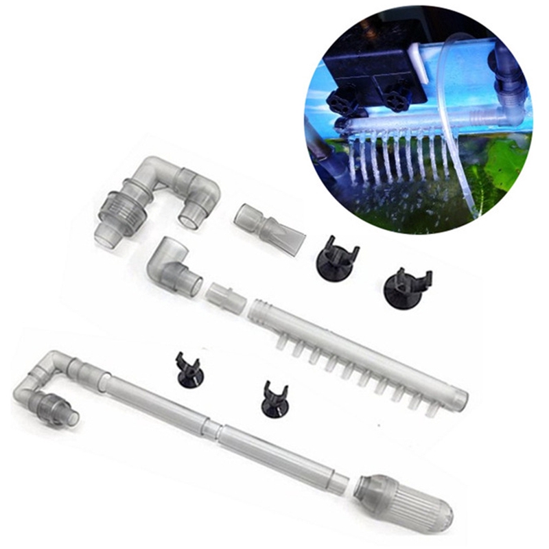 Tubo de saída de entrada de filtro externo de tanque de peixes Acessórios de aquário para tubo de água 12mm de diâmetro interno em Oferta na Shopee