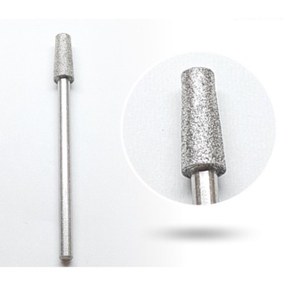 kit 2 Brocas Diamantada PM 717 para Alongamento de Unha Acabamento Cutilagem Curvatura