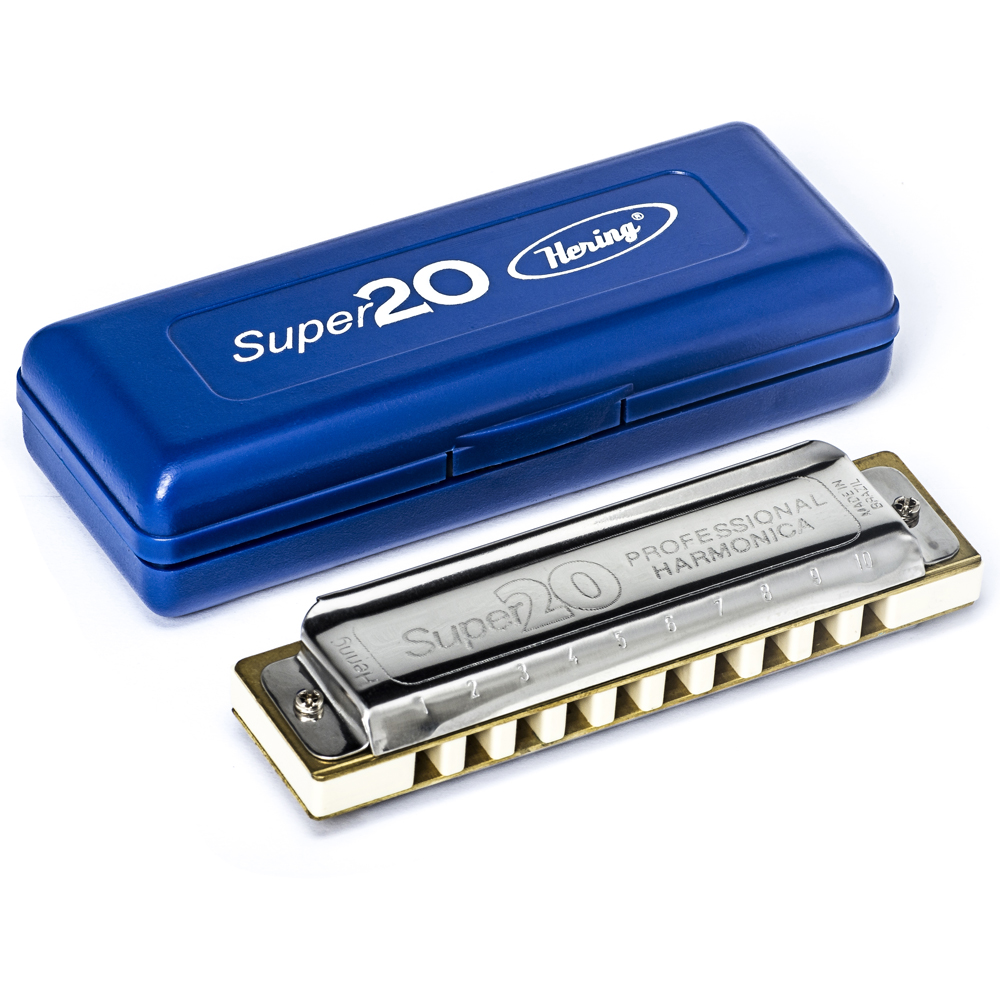 Gaita Hering Diatonica Super 20 C Do 8020C Com Case