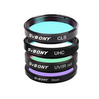 Svbony SV156 Pacote de filtros 1.25": UHC + CLS + Lua + UV/IR para astrofotografia em Oferta na Shopee