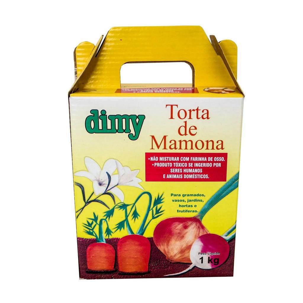 Fertilizante Orgânico Natural Torta De Mamona 1kg DIMY