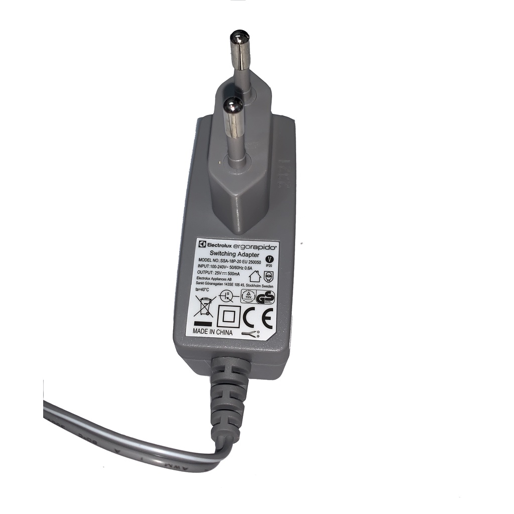 Suporte Base E Fonte Carregador Aspirador Electrolux Erg23 Erg24 Erg 25 Erg26 Erg27 A13087009