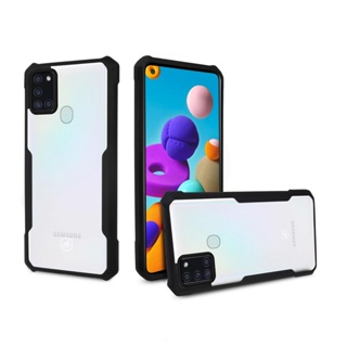Capa Case Capinha Dual Shock X Preta Para Samsung Galaxy A21s - Gshield em Oferta na Shopee