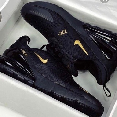 Air max on sale preto e dourado