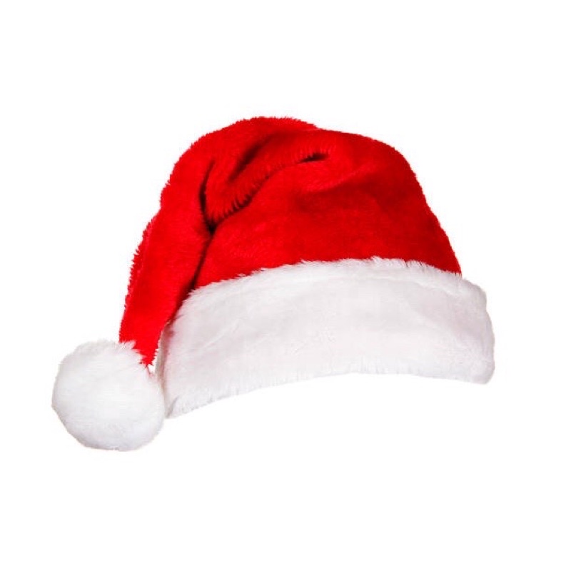 Touca Gorro Papai Noel Com Veludo Para O Natal Linha Premium Unidade Shopee Brasil