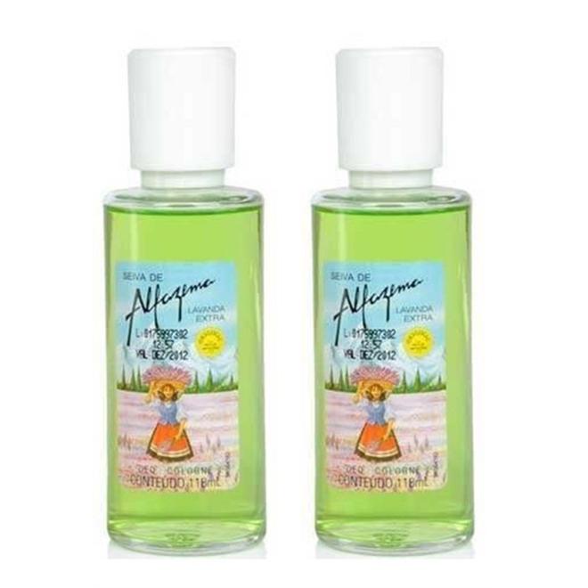 Colônia Seiva de Alfazema Lavanda Extra Original 118mL com 2 Unidades em Oferta na Shopee