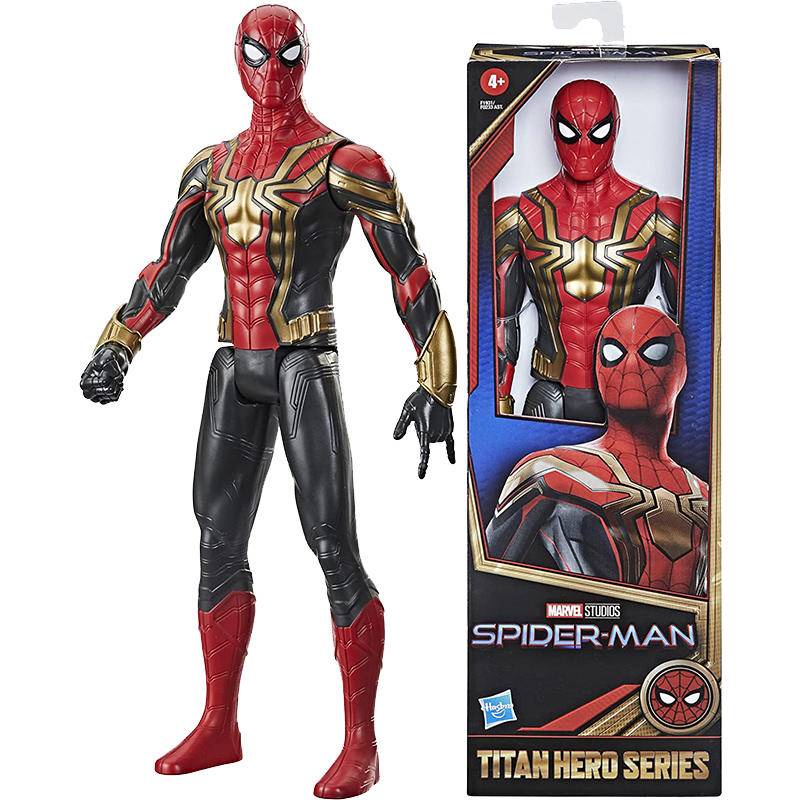 30cm hasbro Marvel Homem-Aranha Titan Herói Série Ferro Integração Traje Boneco De Ação Brinquedo Para Crianças Presente De Aniversário