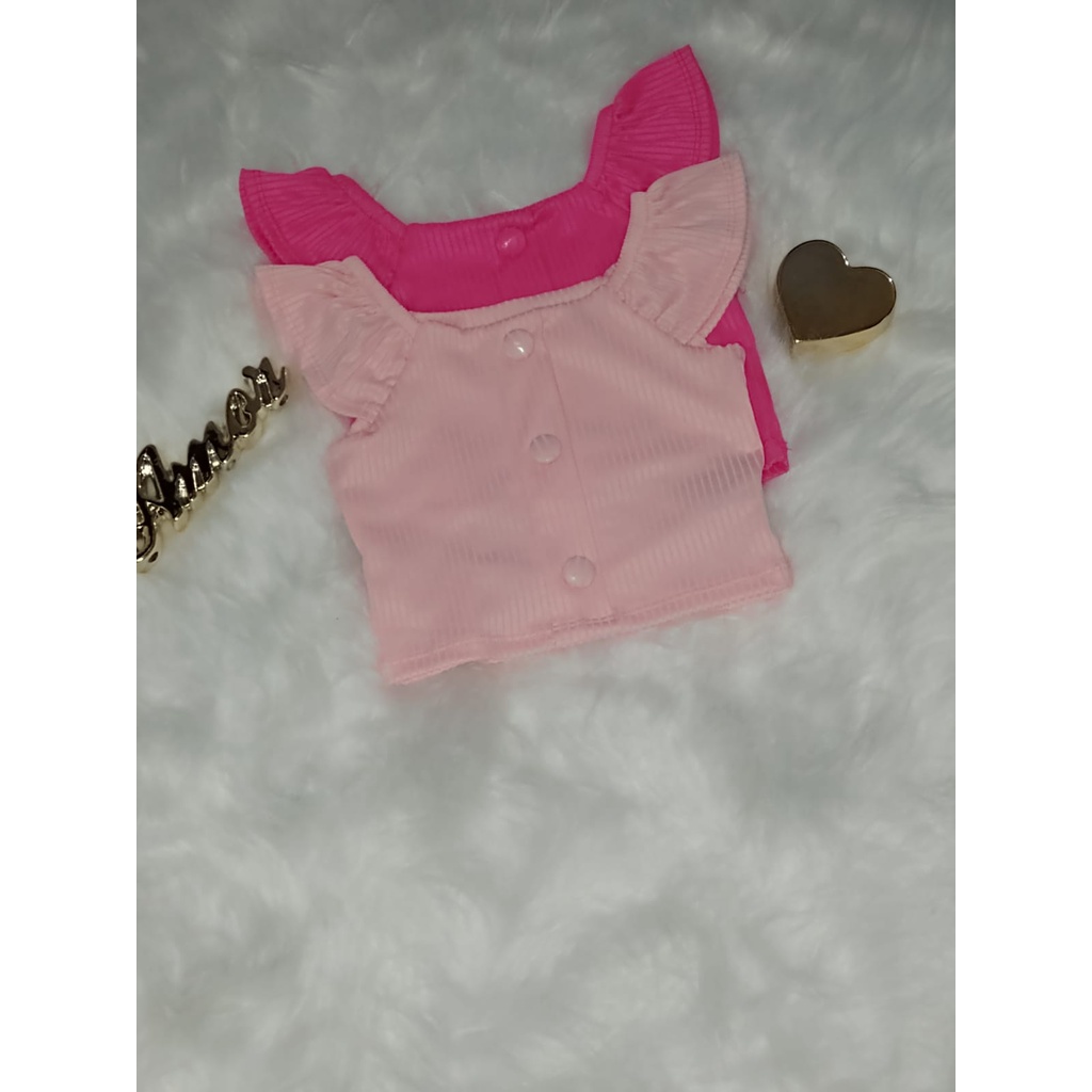 Top Cropped Mini Blogueirinha/ Cropped Mini Diva Diversas Cores
