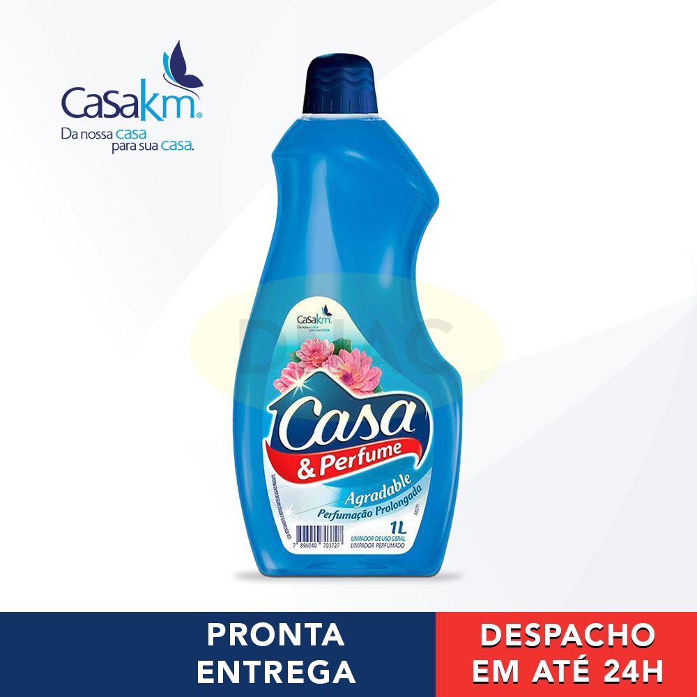 Limpador Desinfetante Casa e Perfume Concentrado Casa KM 1L