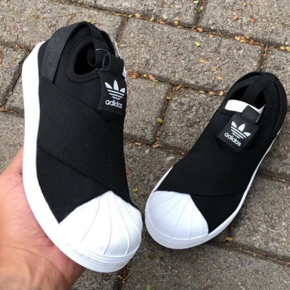 tênis adidas slip on elástico original