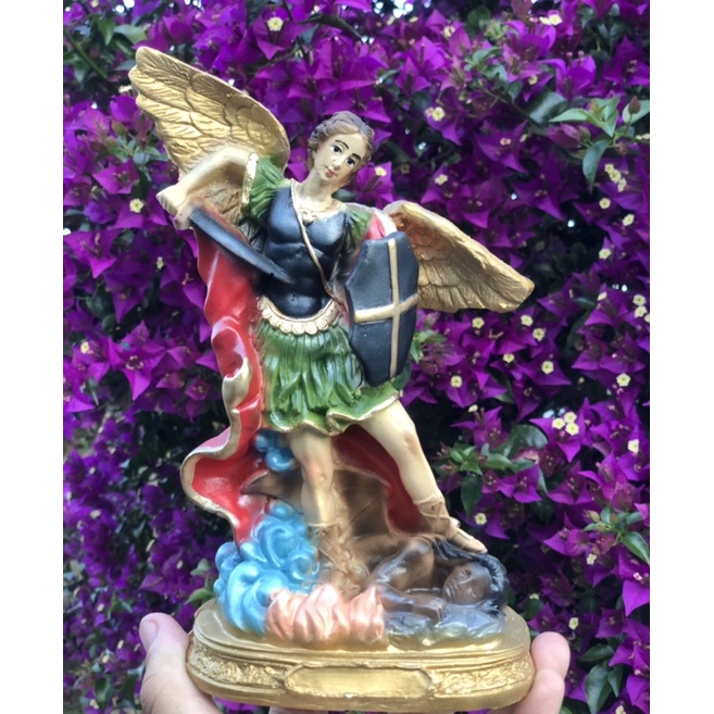 São Miguel Arcanjo de 20cm em Oferta na Shopee