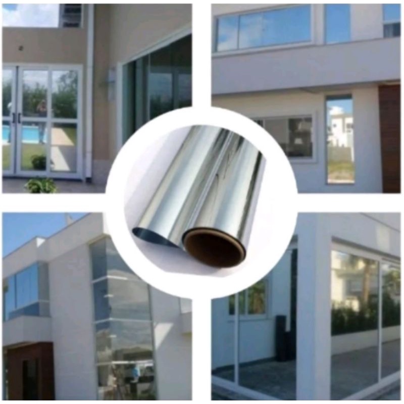 insulfilme espelhado + brinde ,7mt x 50cm,insulfilm espelhado,pelicula de vidro,janela,box,porta, apartamento, janela.