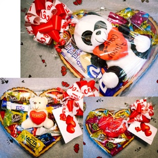 Cesta de Chococlate / Coração com Chocolates / Presentes / Dia dos Pais / Mimos / Natal