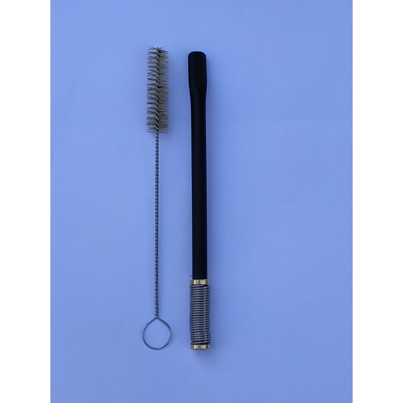 Bomba Inox Tereré Desmontável Preta