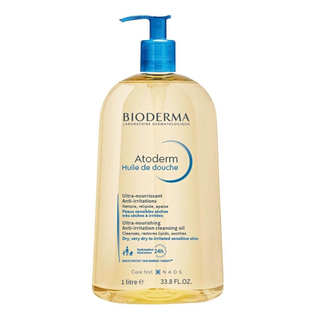 Atoderm Óleo de Banho Bioderma Higiene Hidratante Diária 1 litro ...