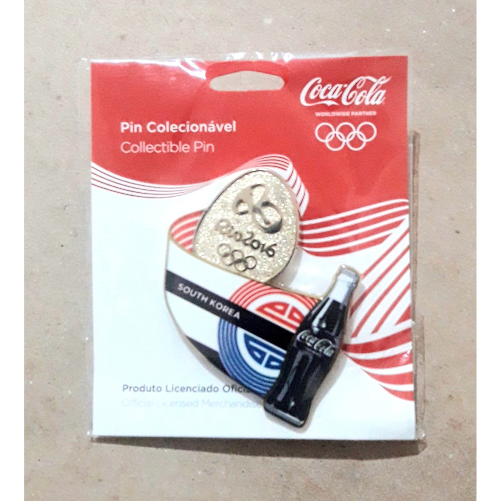 Pin Coca-Cola Olimpíadas Rio 2016 (#22)