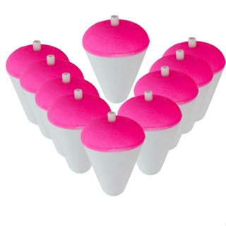 Kit 10 Boia Pesca Lambari Tilapia Dourado N6 3,8x2,6cm em Oferta na Shopee