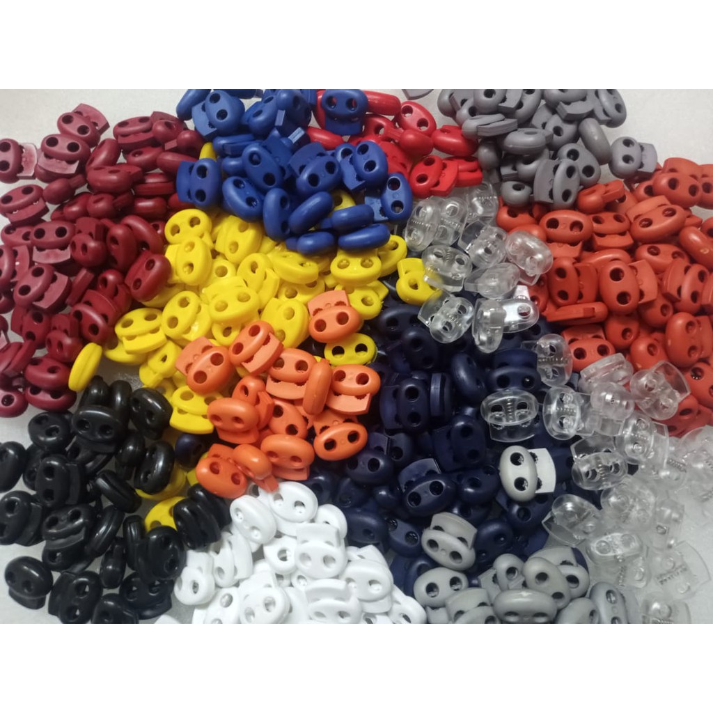 Regulador Passador Ponteira Para Cordão ou elástico Focinho De Porco para máscara, bolsas, roupas 2PÇS/10PÇS em Oferta na Shopee