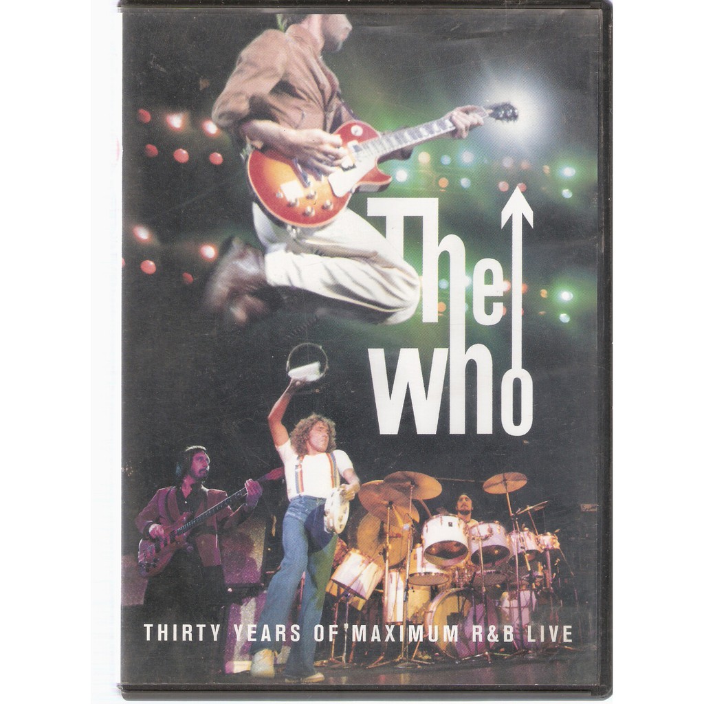 DVD THE WHO - THIRTY YEARS OF MAXIMUM R&B LIVE ( MCA ) 2000