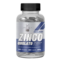Zinco Quelato 60 Capsulas - Health Labs